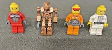 Lego Exo Force Minifigures lot of 3 , Billy Starbeam, Ryo, Keiken