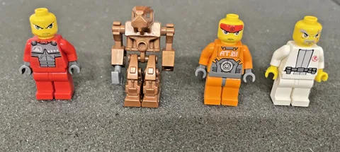 Lego Exo Force Minifigures lot of 3 , Billy Starbeam, Ryo, Keiken