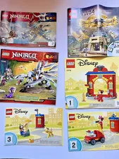 LEGO NINJAGO DIMENSIONS DISNEY INSTRUCTION MANUALS - SEE PHOTOS