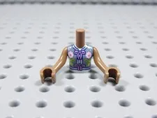 LEGO Friends Female Girl Torso Butterfly on Back Minifig BS