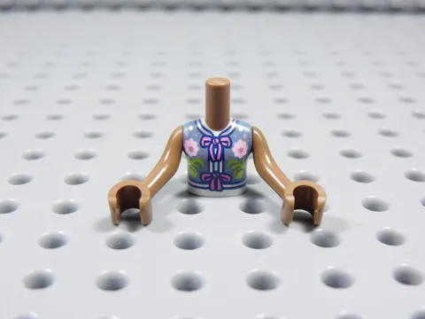 LEGO Friends Female Girl Torso Butterfly on Back Minifig BS