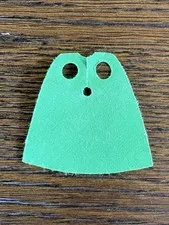 Lego 522 GREEN Minifigure Cape Cloth Starched