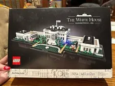 2020 LEGO Architecture 21054 The WHITE HOUSE ~ EMPTY BOX ONLY ~ NICE Condition