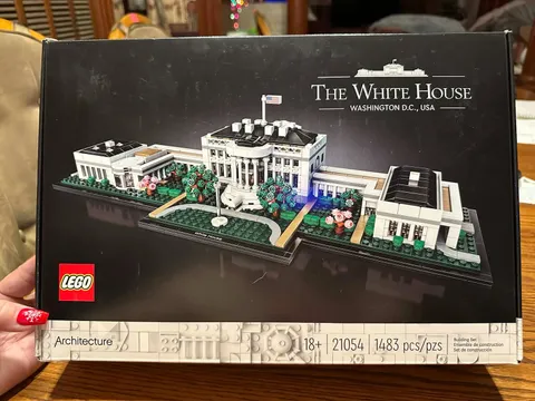 2020 LEGO Architecture 21054 The WHITE HOUSE ~ EMPTY BOX ONLY ~ NICE Condition