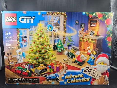 LEGO City Advent Calendar 2025 Set 60475 With 186 Pieces