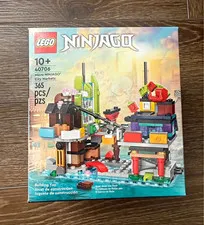 LEGO NINJAGO Micro NINJAGO City Markets 40706 (BRAND NEW, SEALED)