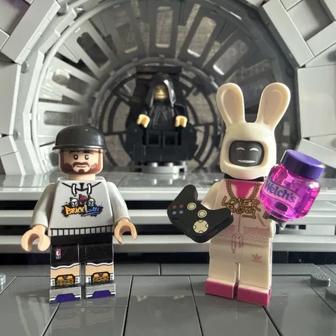 Brickluv Sig Fig & Lover Boy Bunny Lego MINIFIGURES