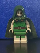 LEGO Spider-Man Dr Doom Minifigure sh0052 from set 76005-1 (EXCELLENT CONDITION)