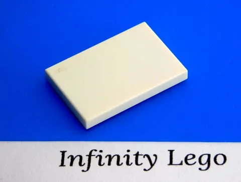 12 LEGO White Tiles 2 x 3 Smooth Finishing (26603)  - (12 Pieces)