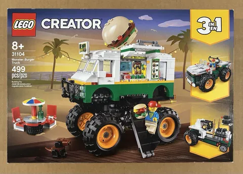 New - LEGO CREATOR: Monster Burger Truck (31104)