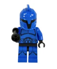 Lego Star Wars Senate Commando Blue & Black Minifigure #8039