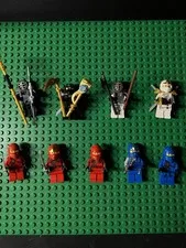LEGO NINJAGO MINIFIGURE LOT (ZX KENDO COLE ZANE KAI JAY)