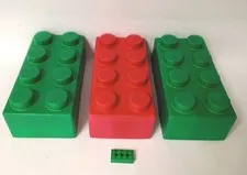LEGO Soft Bricks Dacta Educational  29541 Made in Italy 1998 HTF