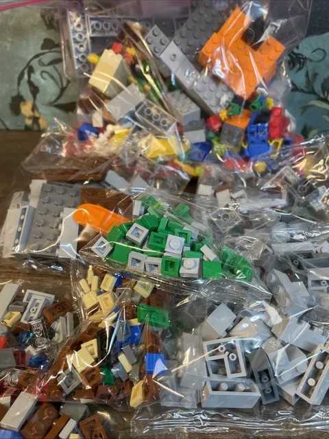 LEGO Bulk Lot of 2 Pounds — Genuine Mixed Bricks, Parts & Pieces