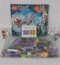 Lego Elves Aira's Pegasus Sleigh 41077 COMPLETE w/ instructions