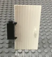 LEGO White Door 1x4x6 with Hinge, Part 3644, Sets 7822 7730 165 361