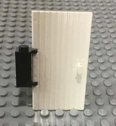 LEGO White Door 1x4x6 with Hinge, Part 3644, Sets 7822 7730 165 361
