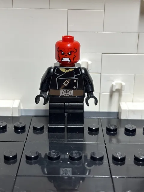 LEGO Red Skull Minifigure - Sh0652 - 2020 Superheroes