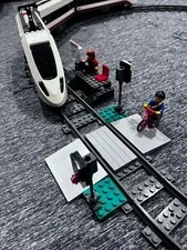 LEGO City RC Train High-speed Passenger Train 60051 In 2014 Used Comp W/Manuals2