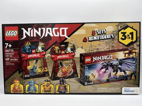 LEGO 66715 Ninjago Gift Set 3 in 1 Overlord Dragon Set 71742 + 70688 + 70690 New
