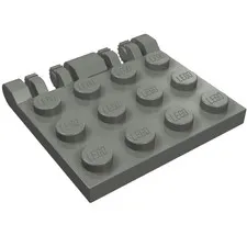 5x LEGO® Part 44570 - Hinge Plate 3 x 4 Locking Dual 2 Fingers