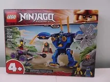 LEGO NINJAGO 71740 Legacy Jay’s Electro Mech Ninja Toy Building Kit 106 Pieces