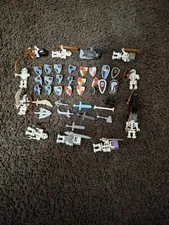 Lego Vintage Castle Shields And Skeletons Lot