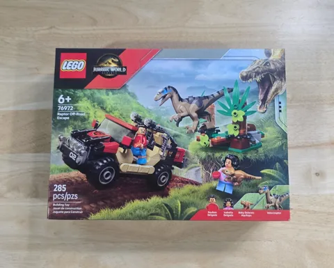 LEGO Jurassic World: Raptor Off-Road Escape (76972) NEW SEALED