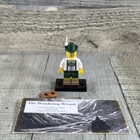 LEGO Series 8 Collectible Minifigures 8833 Lederhosen Guy- 100% Complete