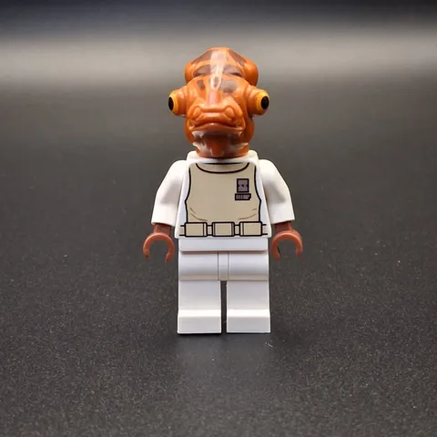 LEGO Admiral Ackbar Minifigure - 75003 7754 Star Wars Home One Mon Calamari