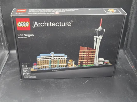 LEGO Architecture Las Vegas 21047 501pc Complete Set Boxed Retired 2018