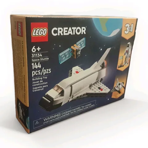 LEGO Creator 3 in 1 Space Shuttle Toy- Space Toys Building Set, NEW