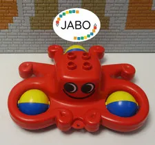 (RB L 3) LEGO Duplo Primo Rattle Octopus Octopus for Motor Skills