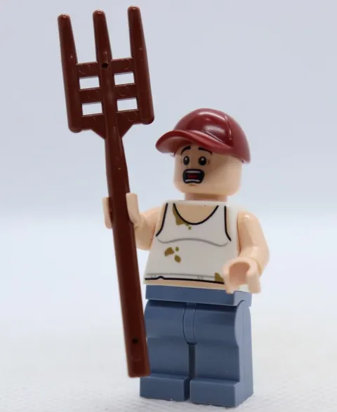 Farmer w/ Pitchfork 76054 Batman II DC Comics Super Hero LEGO® Minifigure