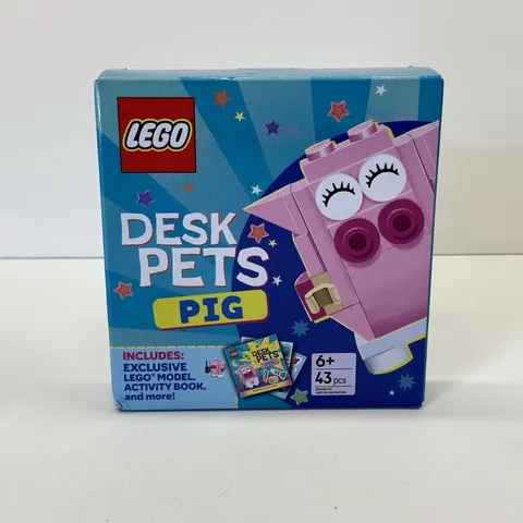 LEGO Desk Pets Pig Set Activity Kit New Sealed