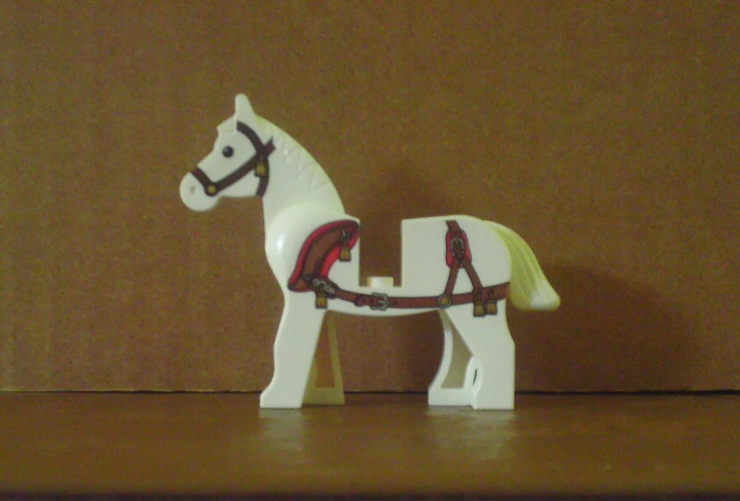 LEGO White Horse Only Harness Pattern 7188 King's Carriage Ambush