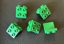 LEGO 44728 Green Bracket 1 x 2 - 2 x 2 Lot 5 Pieces