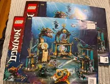 LEGO NINJAGO: Temple of the Endless Sea 71755 Manual ONLY Book 1 & 2