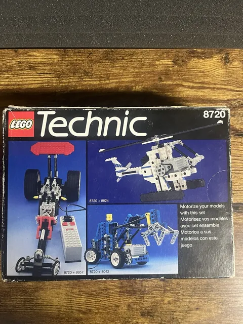 - [ ] LEGO Technic 8720 9V Motor Set – Factory Sealed (Retired Vintage)