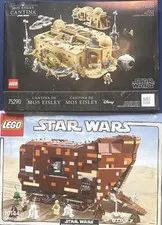 LEGO: (75290 cantina set. (10144)UCS sandcrawler set. Please read description 