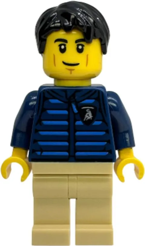 LEGO® Minifig sc135 - Lamborghini Huracán STO Driver