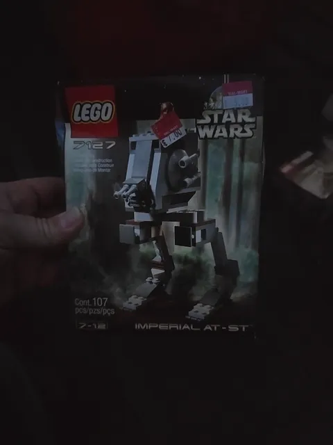2001 LEGO Star Wars 7127 Imperial AT-ST BRAND NEW Complete Set Vintage
