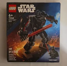 LEGO Star Wars 75368 Darth Vader Mech Mechs Complete Set 139 Pieces