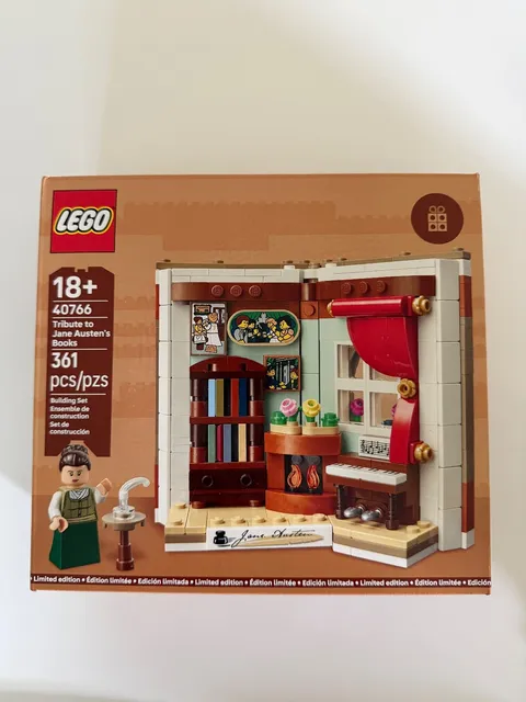 lego tribute to jane austen's books 40766 new in sealed box