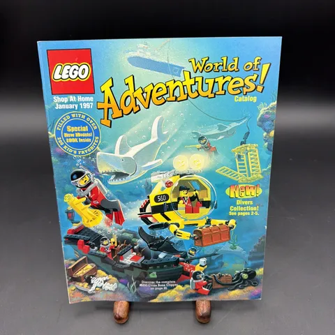 Lego Shop At Home January 1997 World of Adventures! Catalog