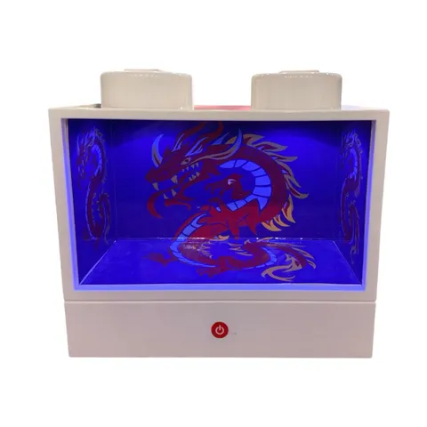 Rare Discontinued LEGO Dimensions LED Lite – Display Case for Minifigures