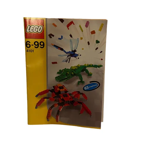 LEGO Creator 4101 Wild Collection Instruction Booklet Manual Only Insects Frogs