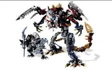 LEGO Bionicle Titan 10204 Vezon & Kardas | 8733, 8734, Vezon & Fenrakk 8764