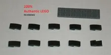 LEGO NEW 1x2x0.66 Black Slope Curved (10x) 6047276 Brick 11477