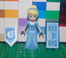 Lego Disney Princess Minifigure: Cinderella w/ Tiles dp051 from set 41154/41159
